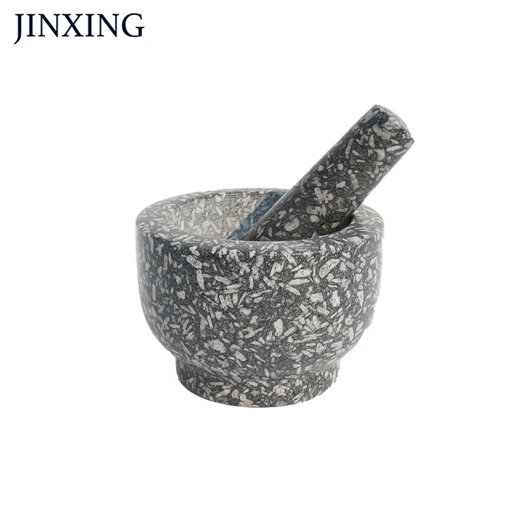 Hot Selling Factory Wholesale High Quality Natural Granite Guacamole Pestle And Mortar Stone Mortar And Pestle Set