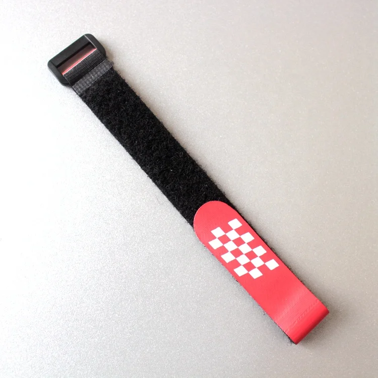 Adjustable Rubber Backing Hook and Loop Strap