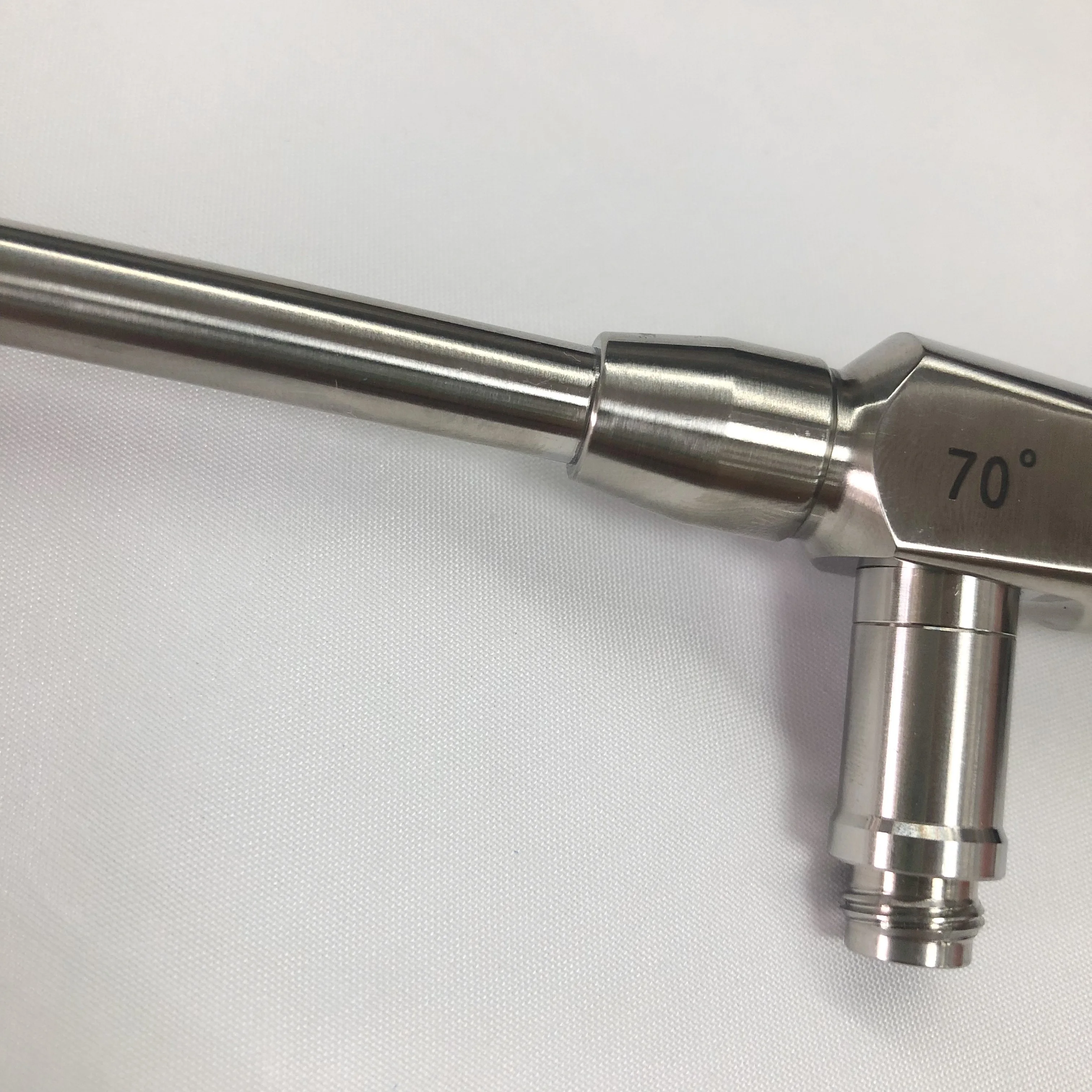 SUODE Optic Endoscopy Laryngoscopy Rigid Laryngoscope with Side View Lens for ENT Surgery Ear Eye Nose Throat Instruments