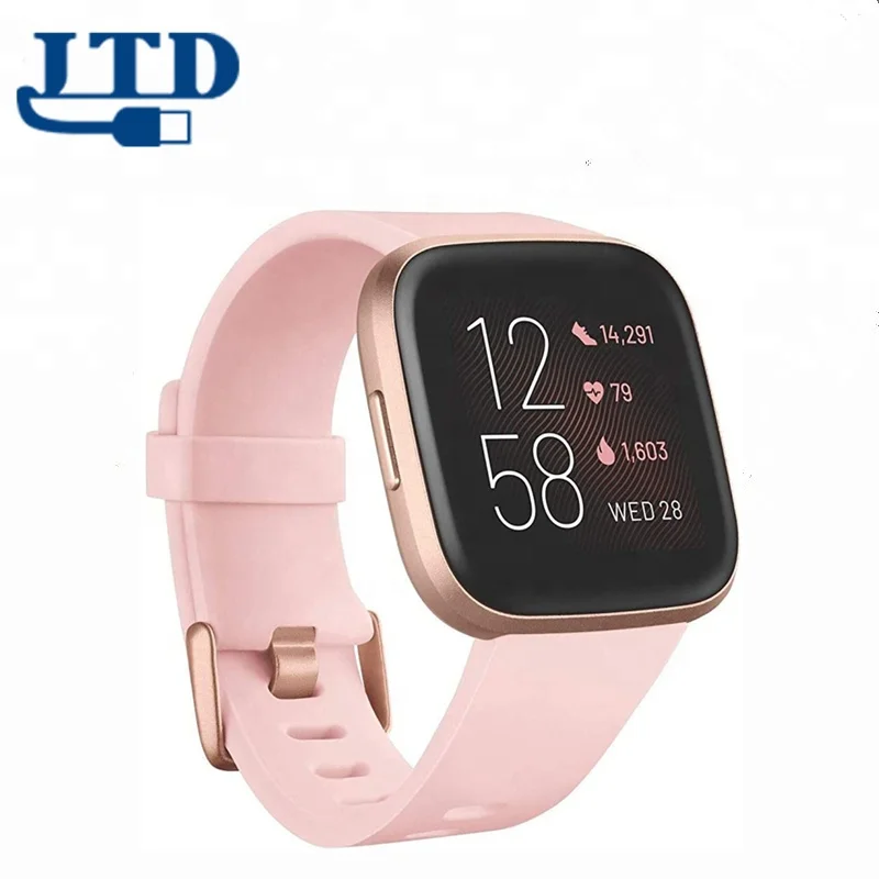 New health and Fitness Smartwatch with Heart Rate Music Alexa Built-In Sleep and Swim Tracking