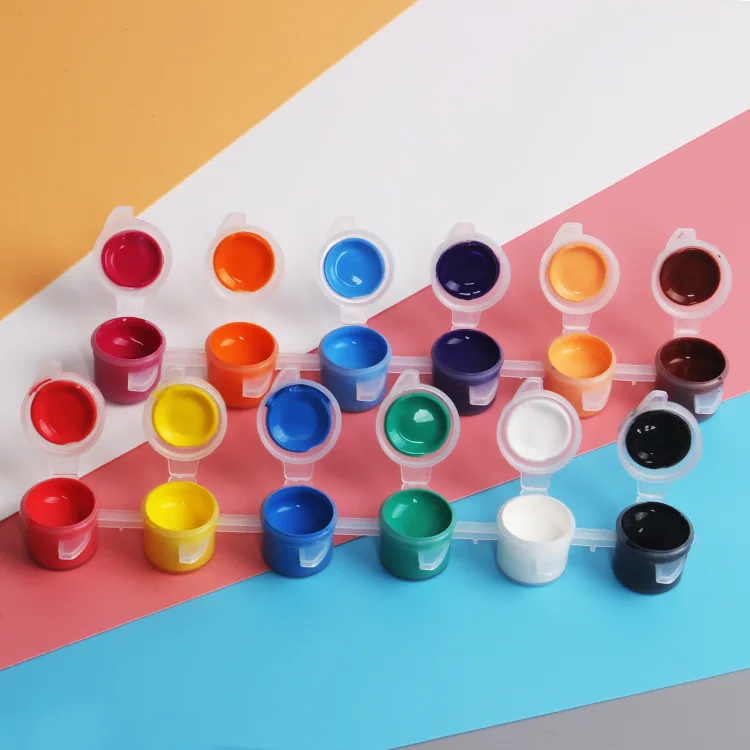 Детский акриловый пигмент «сделай сам», 6 цветов, набор для рисования граффити, акриловый набор, товары для творчества для детей (1600505374918)