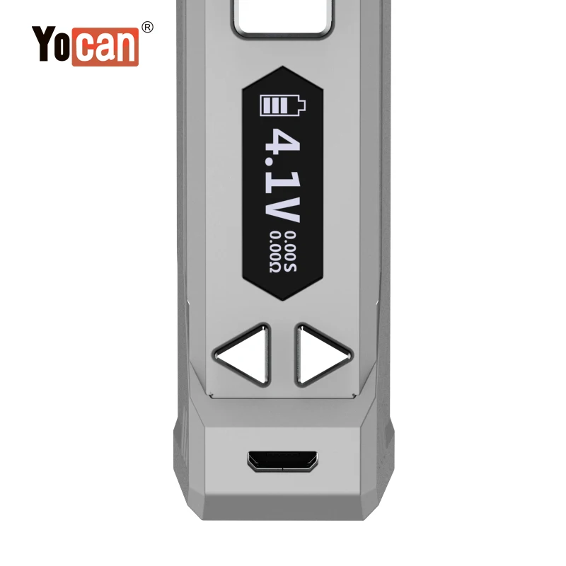  2019 новейшая батарея OLED cbd для разогрева Yocan UNI Pro 650mAh 510 vape