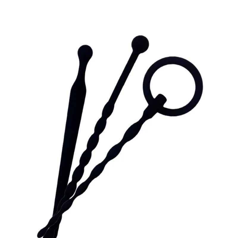 Medical silicone penis plug catheter sound urethral dilators sounding Urethral rod