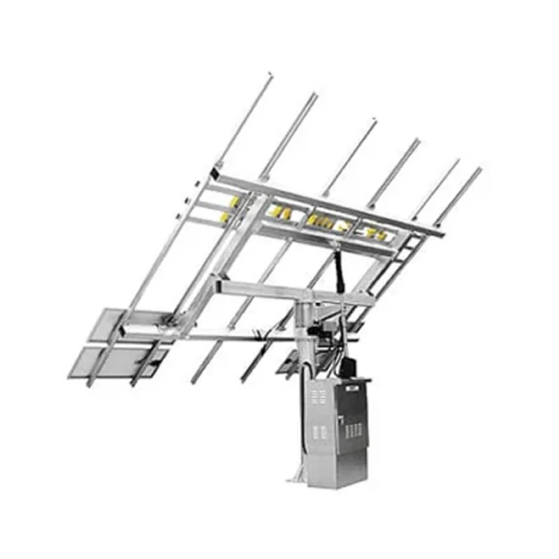 Sun Follow Dual Axis Solar Tracking Bracket System, Sun Tracker With Slewing Drive, Customized Solar Tracker 3KW