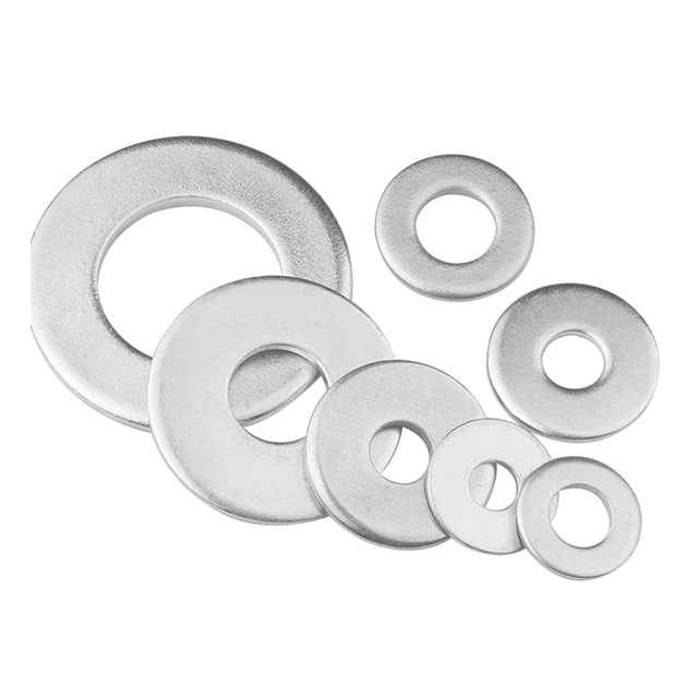 Custom Metal Ring M5 M6 M8 M10 Zinc Plated 304 316 DIN 127 Flat Carbon Steel Stainless Steel Retaining Ring Spring Lock Washer g