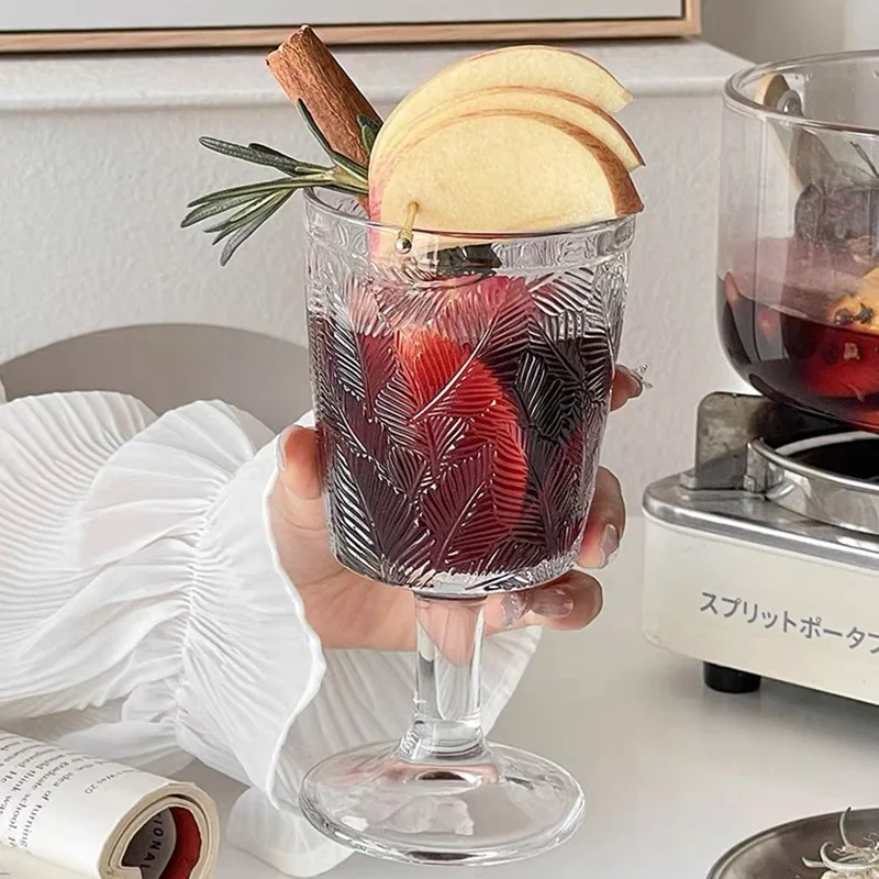 Custom drinking water glasses unique italian diamond shape Champagne Flutes Wine goblet Cup Crystal red wine glass