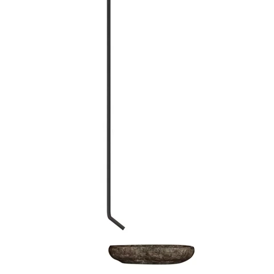 Black Water Drop Shape Ceiling Spout Basin Faucet Brass Lavatory Bathroom Sink Faucet