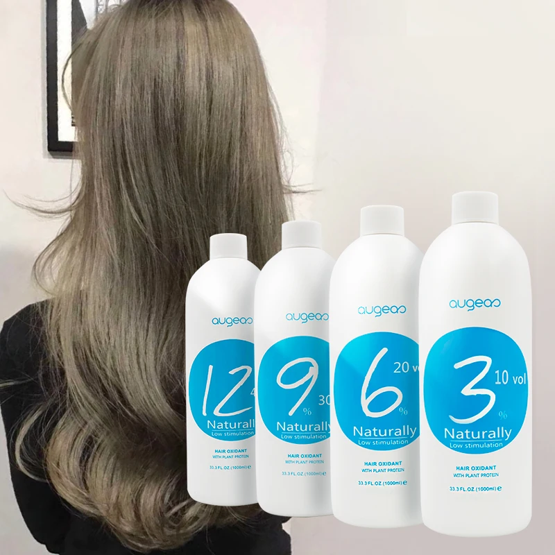 OEM 1000ml Hair Oxidant Cream Salon Use Hair Dye Color Oxygen Ammonia Free Cream Peroxide Hair Developer