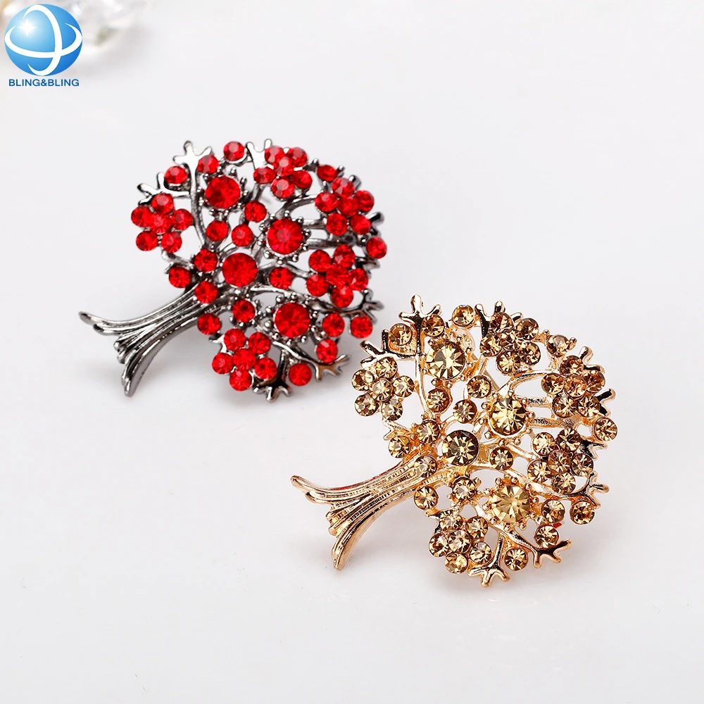 Hot design fashion jewelry women brooches rhinestone accessories brooch for party