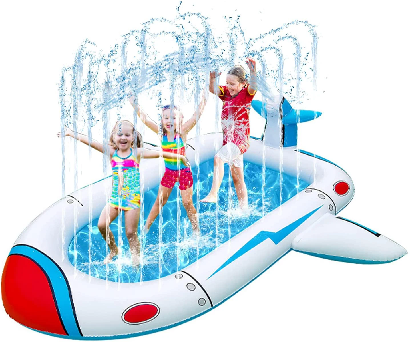 Inflatable sprinkler pad sprinkler pool kid spray fun Kid gift Backyard garden lawn outdoor water play sprinkler