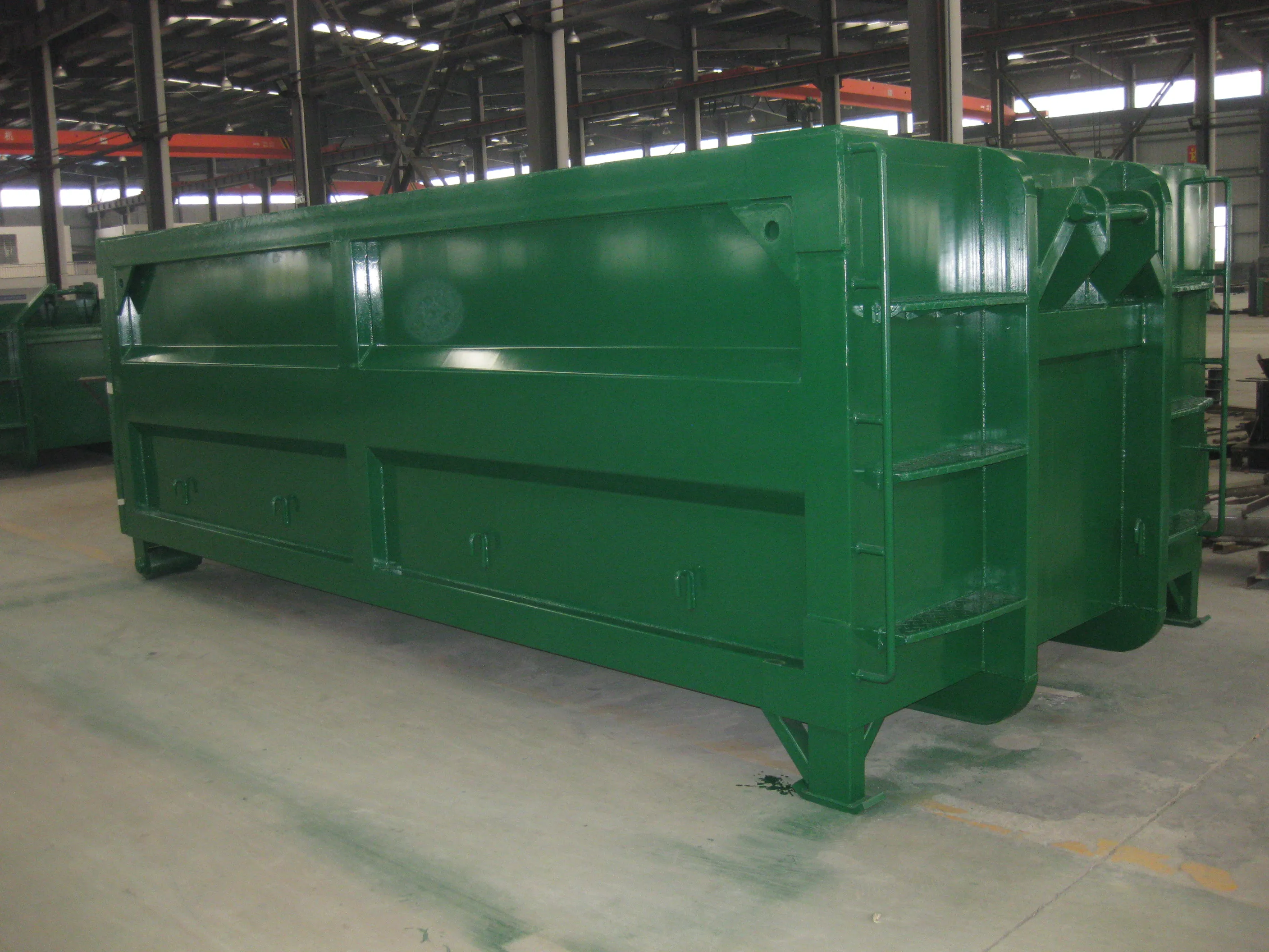 Waste disposable roll off dumpster Waste construction hook lift container hook lift bin