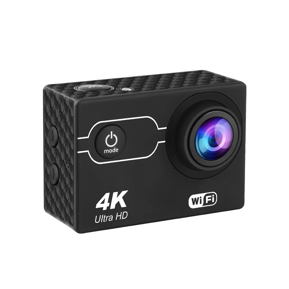 170 Degree Angle View Lens Diving Home Security Ai Sports Camera Professional Ip68 Underwater Camera 1080P Action Camera Wifi