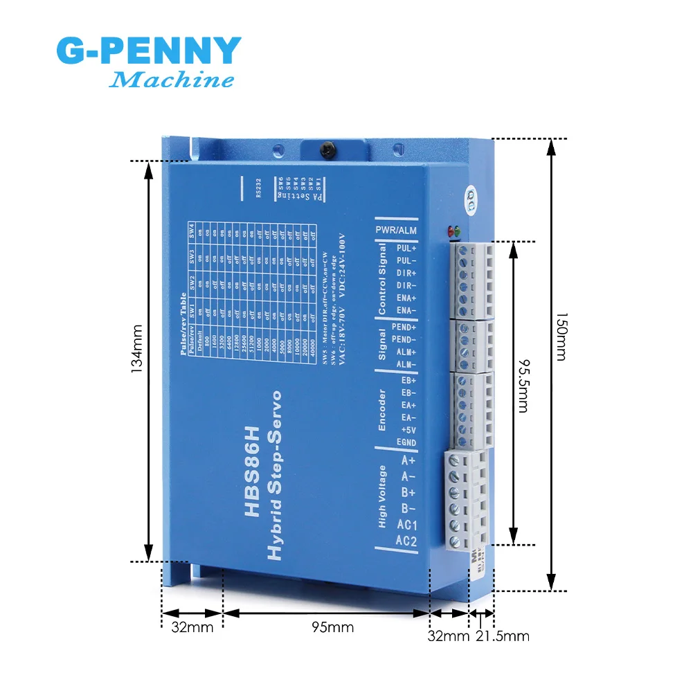4th Axis 100mm 3/4Jaw 4.5Nm NEMA34 86HS45N & HBS86H Closed Loop CNC Dividing Head Rotation A axis Kit