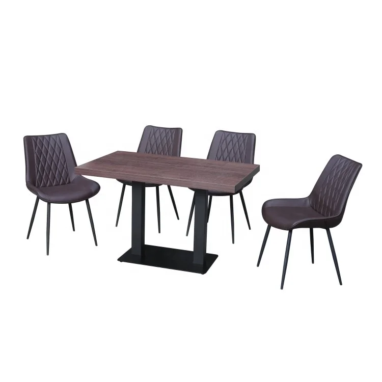 Home Restaurant Living Room Stackable Folding Colorful Soft PU Leather Padded Upholstered Metal Dining Chair