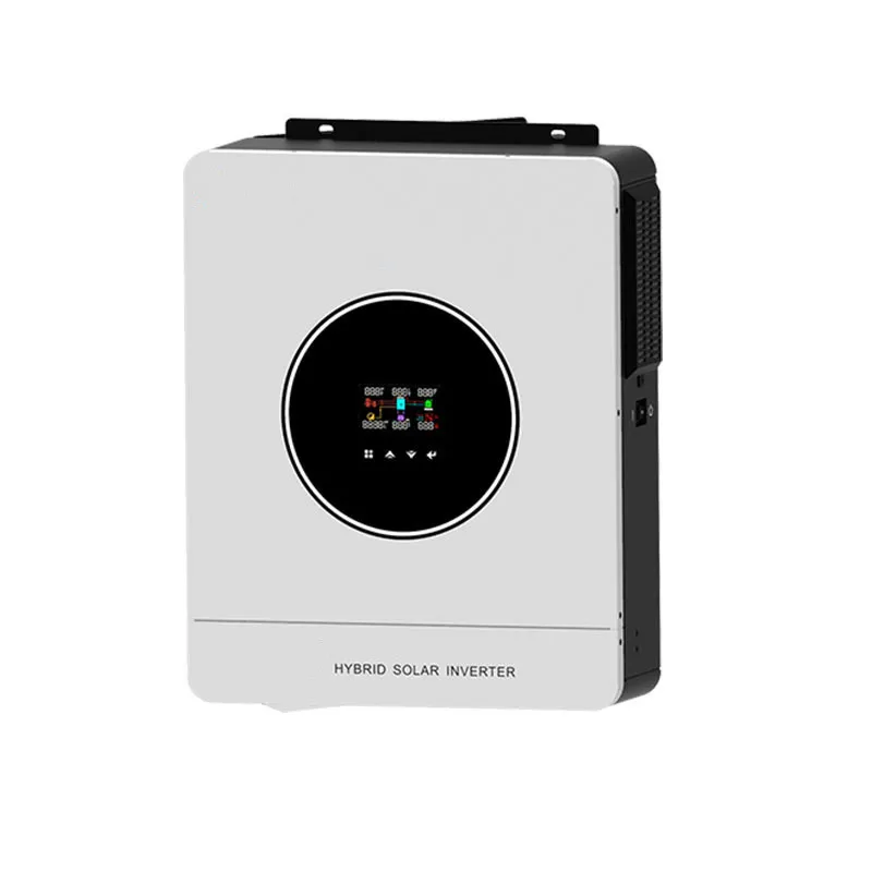Гибридный солнечный инвертор 6 2 кВт 48 В MPPT 230VAC ЖК-дисплей с RS232/WIFI для жилой системы солнечной энергии