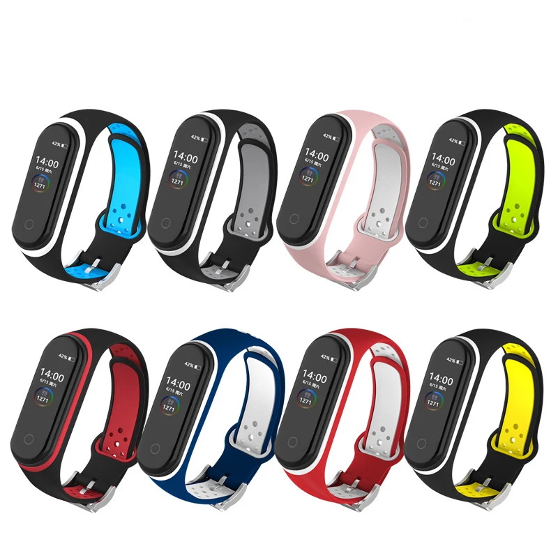 
Replacement Smart Bracelet Band Silicone Wrist Strap For New Xiaomi Mi Band 3 4 