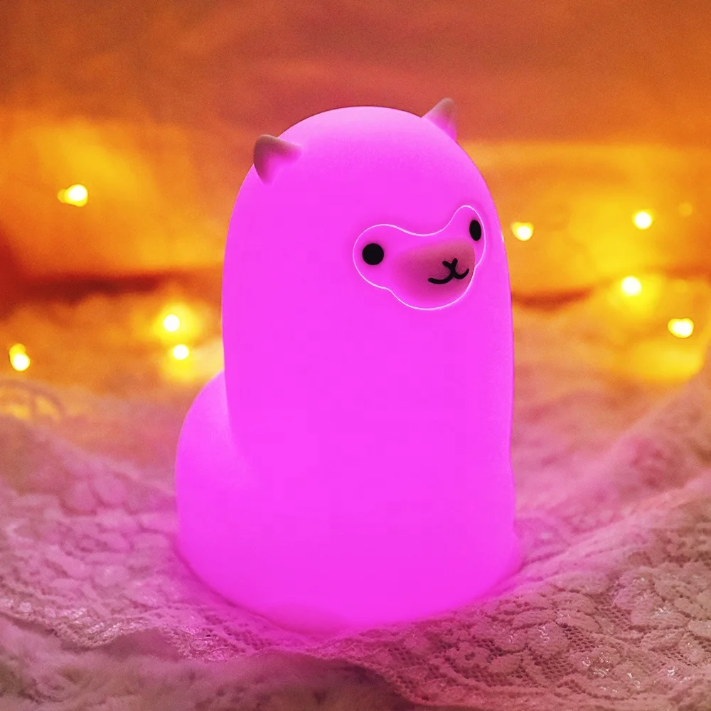 New 5V Night Light for Kids Warm Color Touch Control Bedside Table Lamp Small Size Reasonable Price Home Decoration