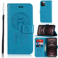 Wallet Card TPU Flip Cover For Google Pixel 6 PRO 4A 4 3A 3 2 XL Wind Chimes Owl PU Leather For Nokia G300 8.3 5.4 2.4 3.4 Case