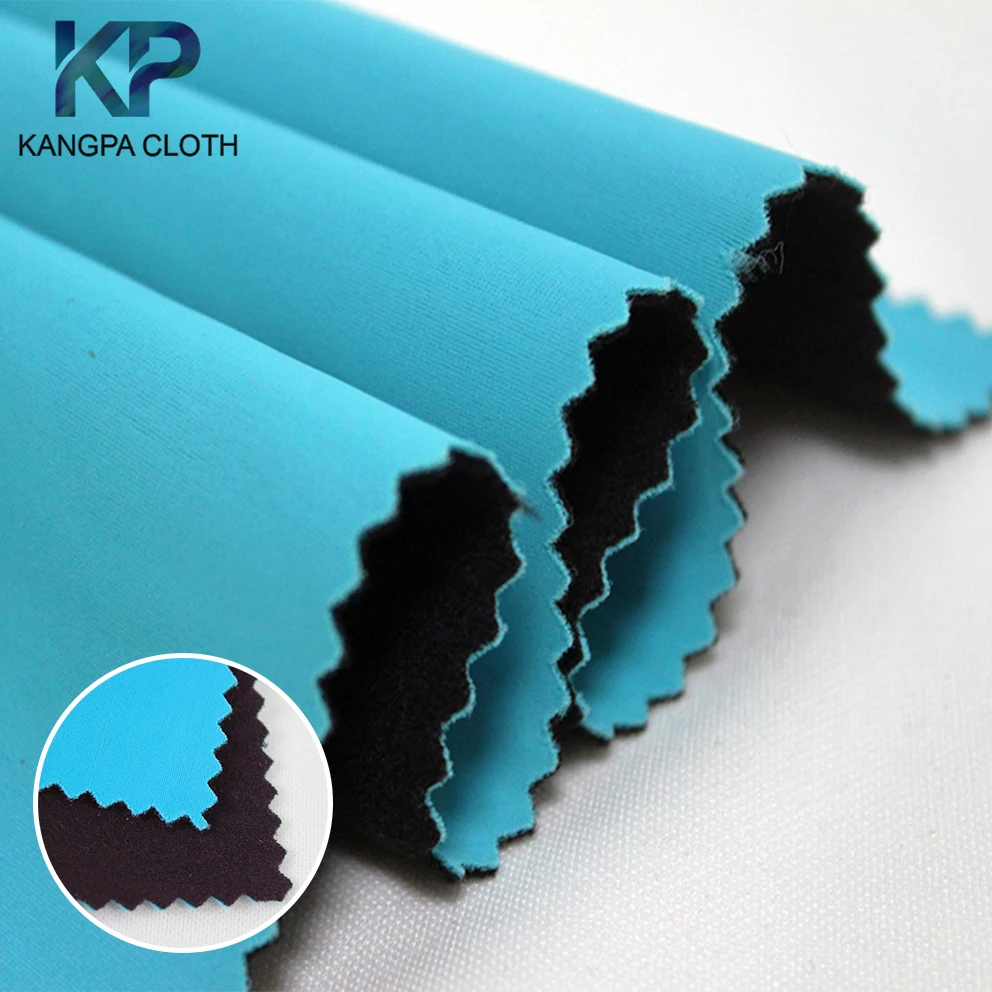 Anti-permeable polyester spandex lycra composite TPU film composite brush milk silk fabric