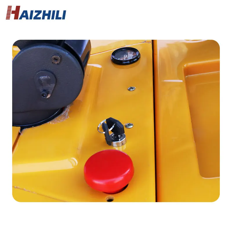 Haizhili Wholesale Cheap Automatic Full Electric Pallet Stacker Hot Sale 2 Ton 3m Forklift Electric Stacker