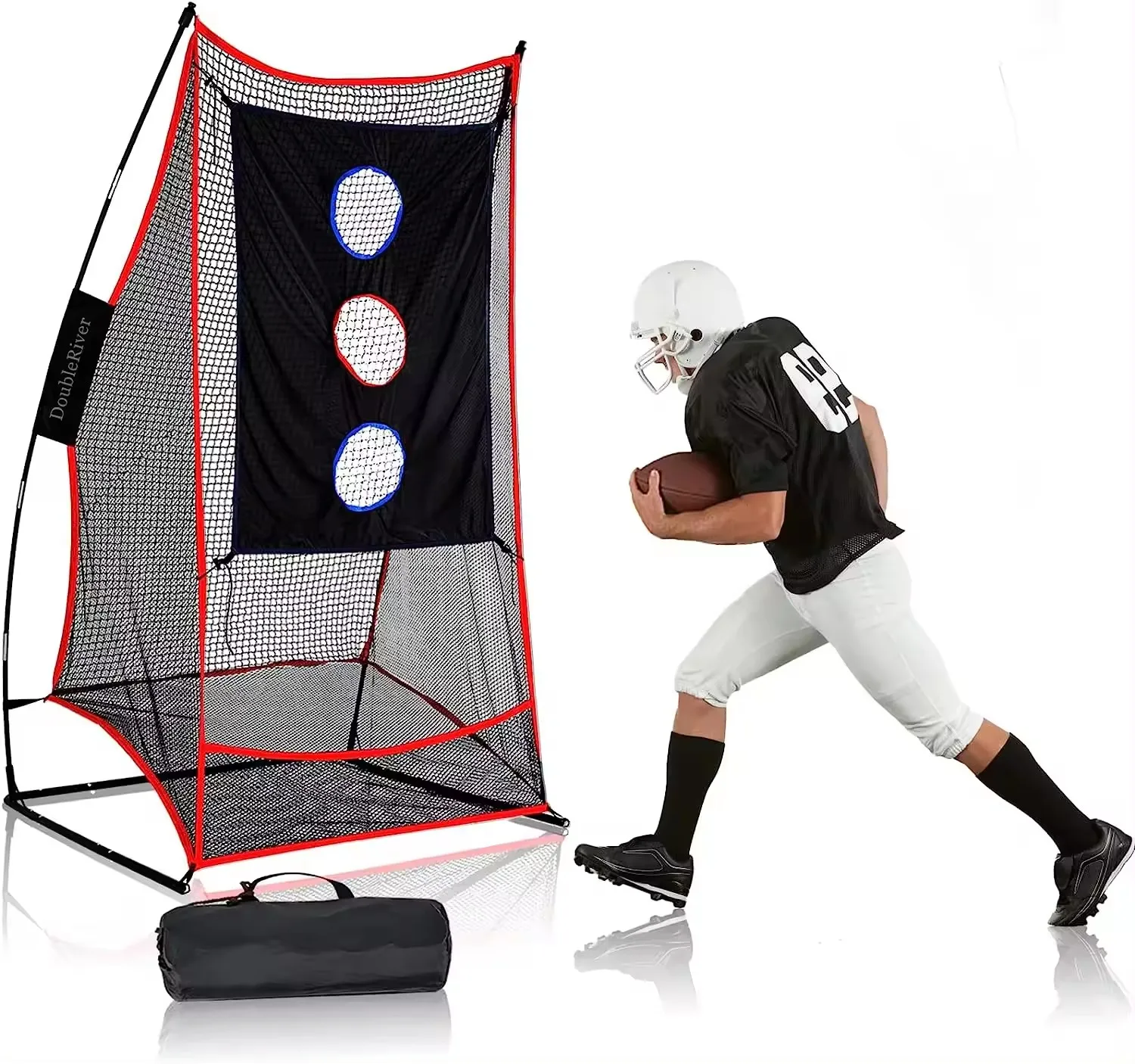 Football Kicking Net 4x7FT Kicker Cage Football Net Football Kicking Net for Field Goals