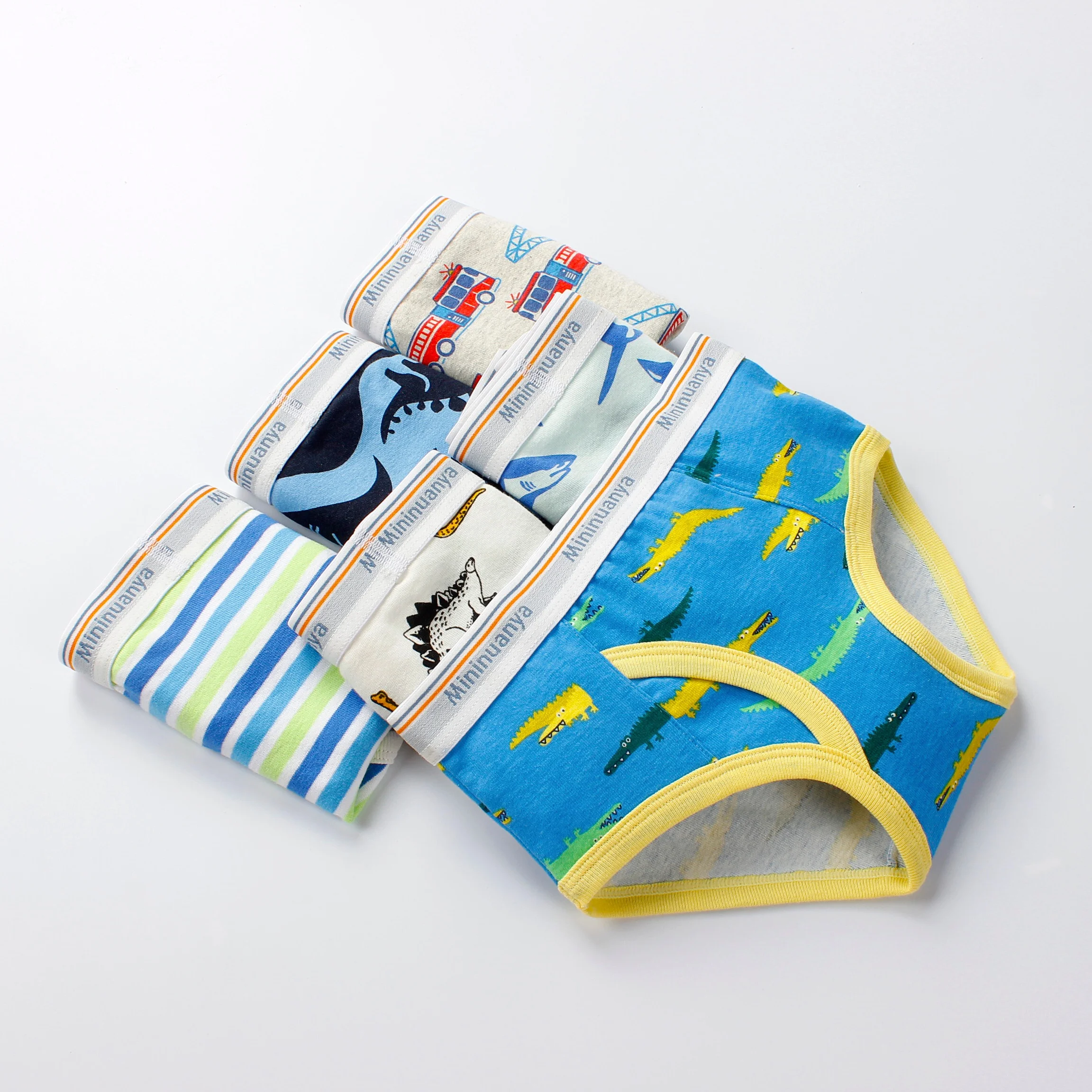 
Wholesale children 100% cotton cute patterns underwear 2019 children cute fashion comfortable underwear 