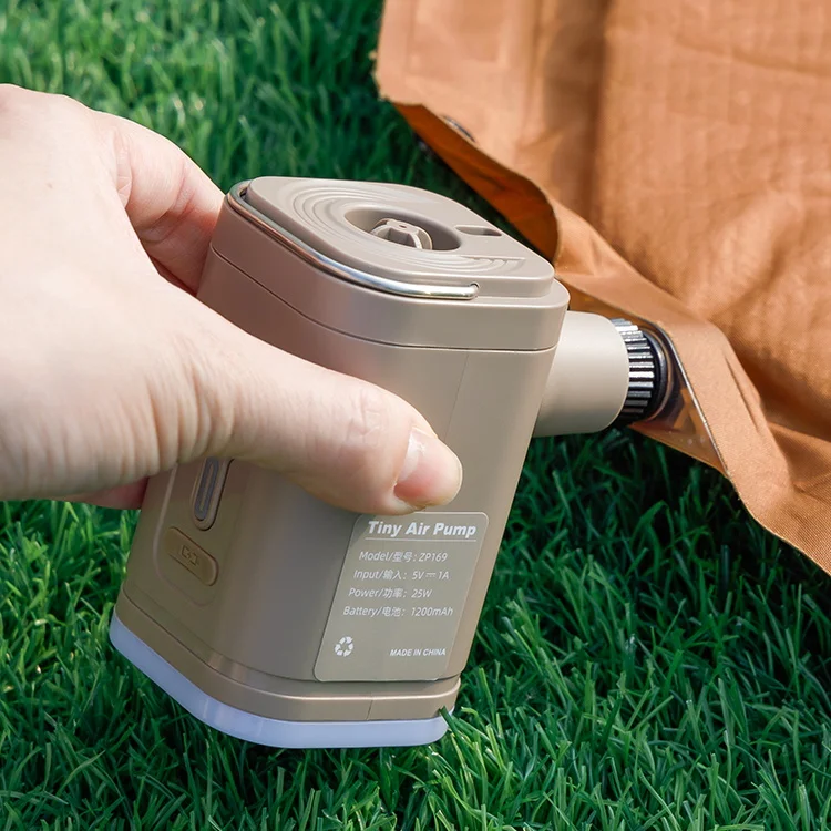 Портативный электрический воздушный насос для кемпинга, 5 насадок