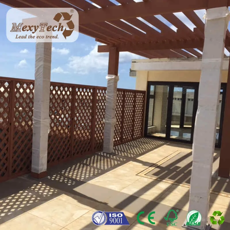Outdoor Using Uv Resistance Wpc Pergola