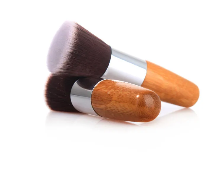 Amazon Hot Selling Beauty 55 Magic Single Foundation Brushes Flat BB Cream Kabuki Makeup Foundation Brush