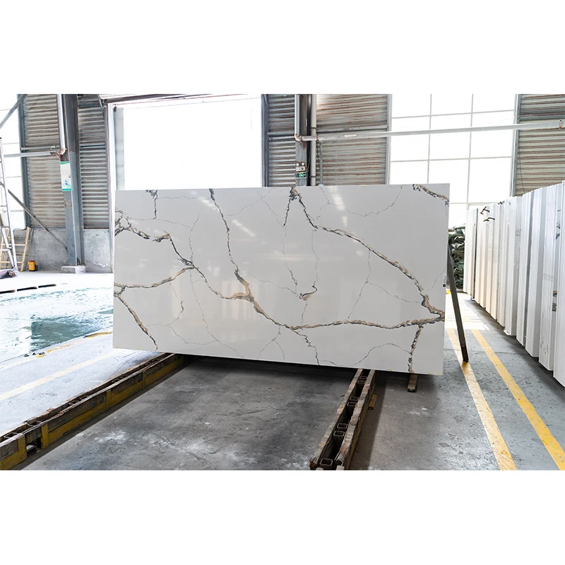 Low price engineered quartz stone surface for bedroom floor and Dinning table Quartz Stone