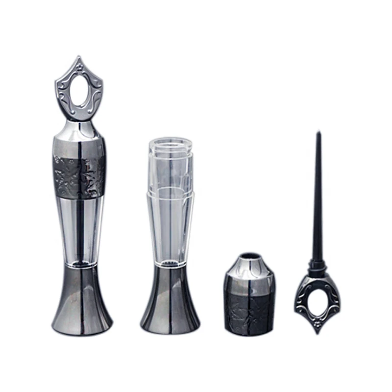 CP05-1058 Hot Sale Makeup jar Brush Set With Dial System Refillable Powder Brush Automatic Powder jar with Brush