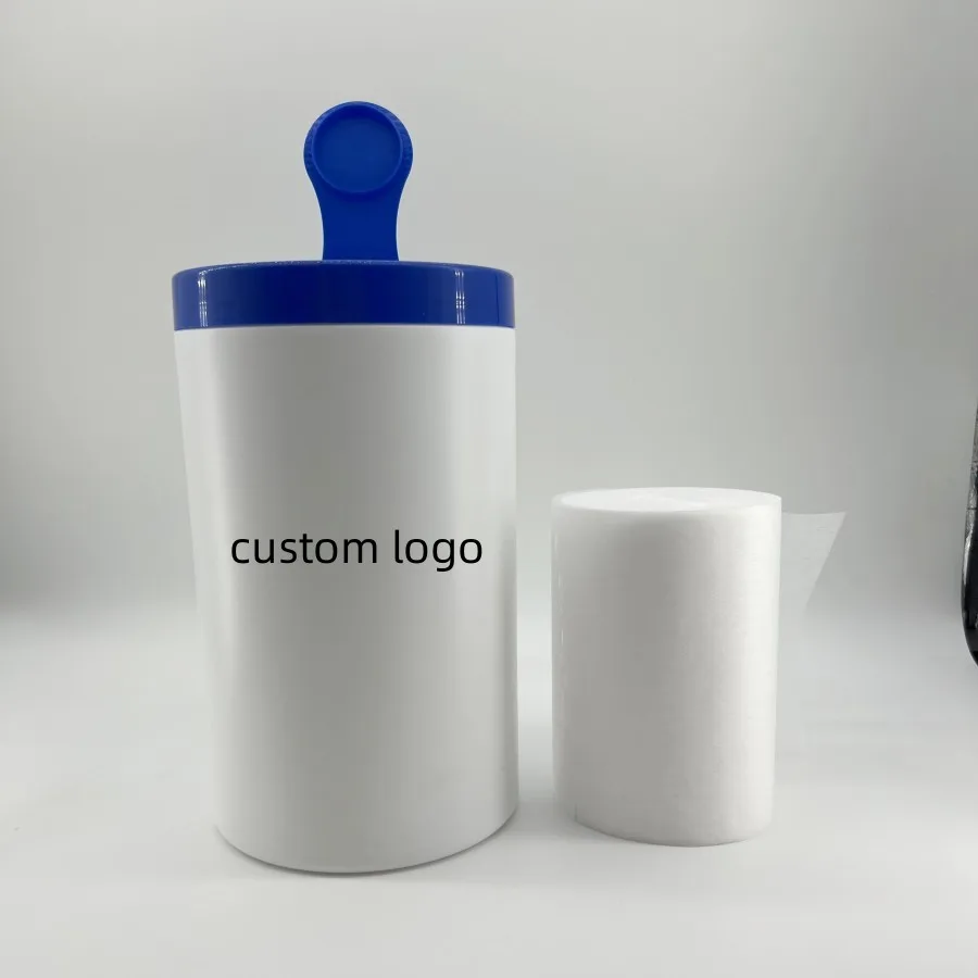 Wholesale Wet Wipes Soft Portable Cleaning Wet Wipes Custom Logo Biodegradable Canister Water Wet Wipes