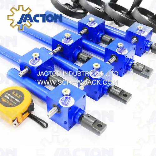 Top quality micro lead screw jack and small screw drive actuator with the same precision worm gear set and lead screw