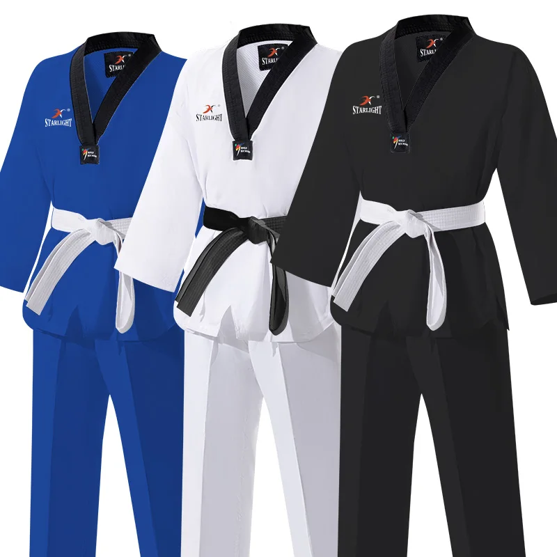 Униформа для взрослых и детей WTF dobok taekwondo