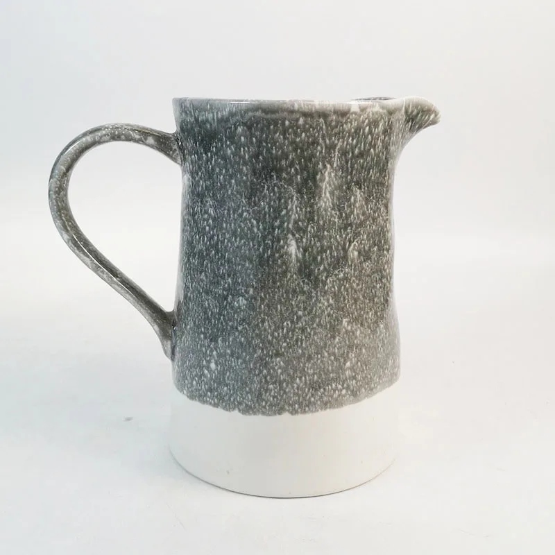 popular modern simple style big size antique  japanese style hand craft flower plant vase ceramic