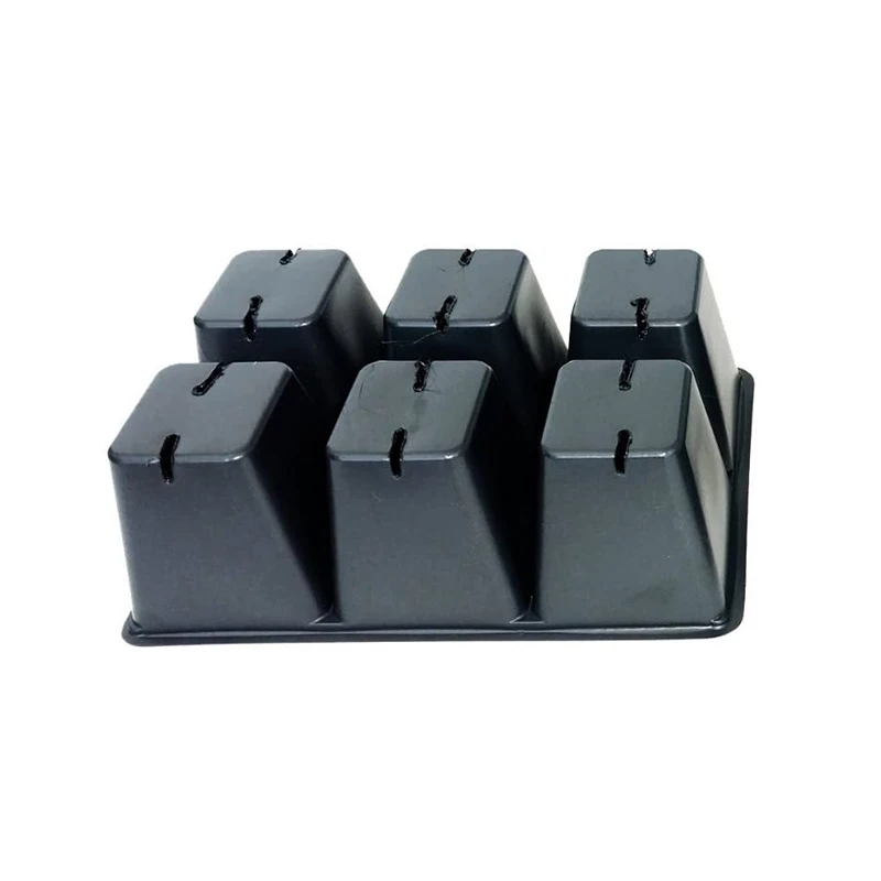 
10-Pack Seed Trays Plastic Vegetables Hydroponics Seedling Starter Trays 