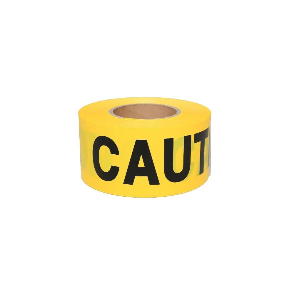 strength yellow caution barrier safety protect warning tape
