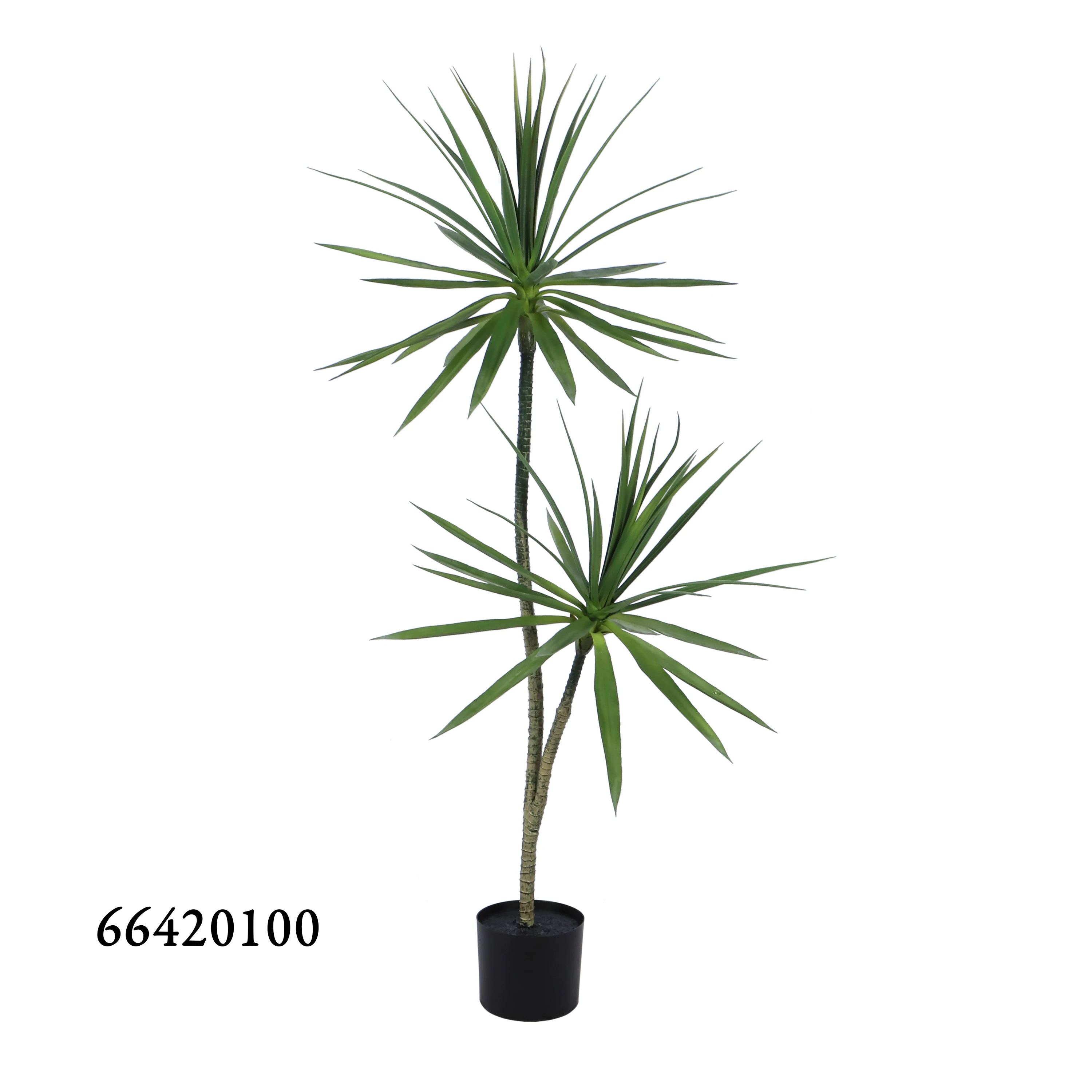 Hot Sell Real Touch PE Artificial Tree Tropical Yucca Tree Artificial Dracaena Tree for Garden Landscaping & Decking