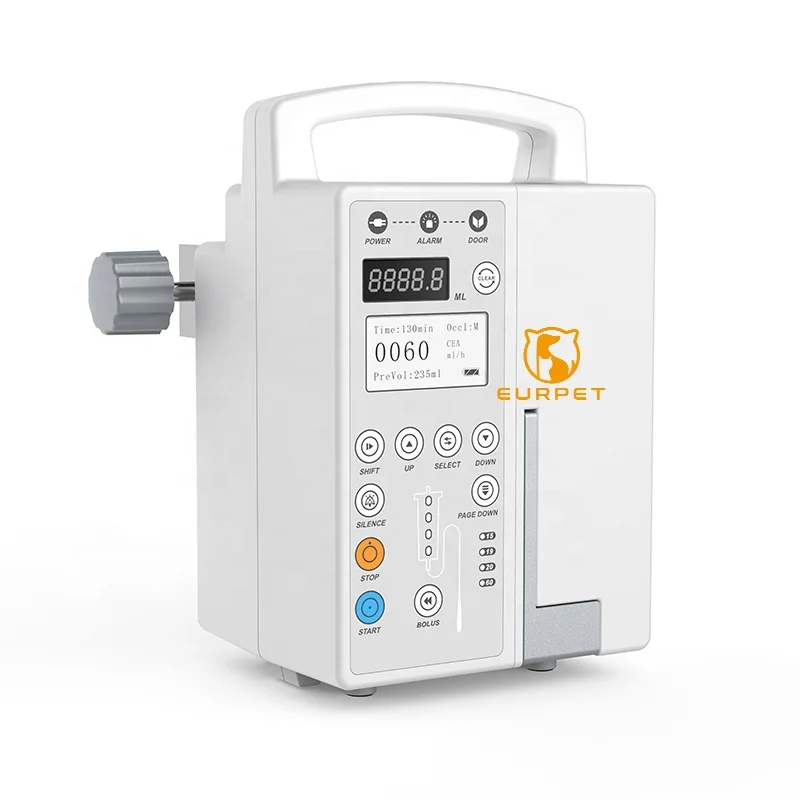 EUR PET Veterinary Equipment High Quality Manufacture Professional Single Channel Electric Infusion Pump