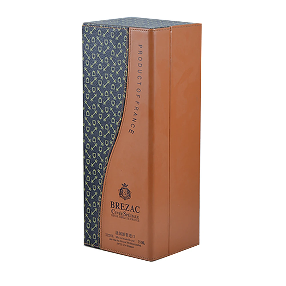 Fashion High Quality wooden wine bottle packaging box