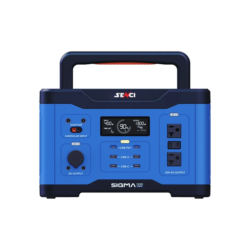 senci 1000w AC output 12V car battery 120W max 1000w backup power Electric Power Station for travel camping