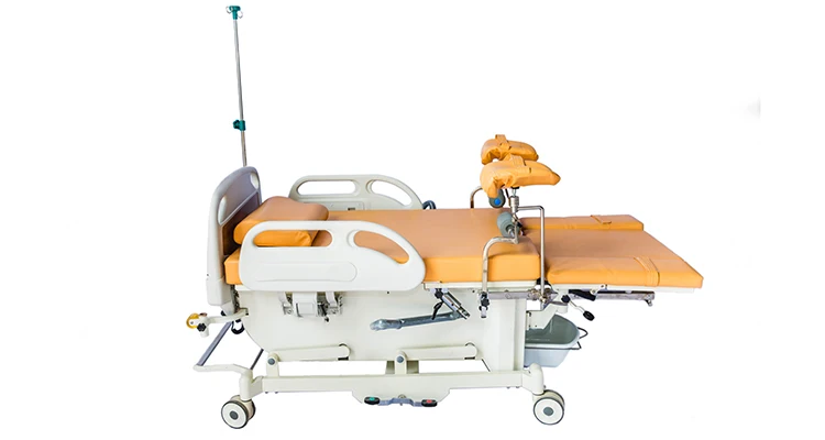 Hospital Medical Equipment Portable Obstetric Gynecological Examination Delivery Table