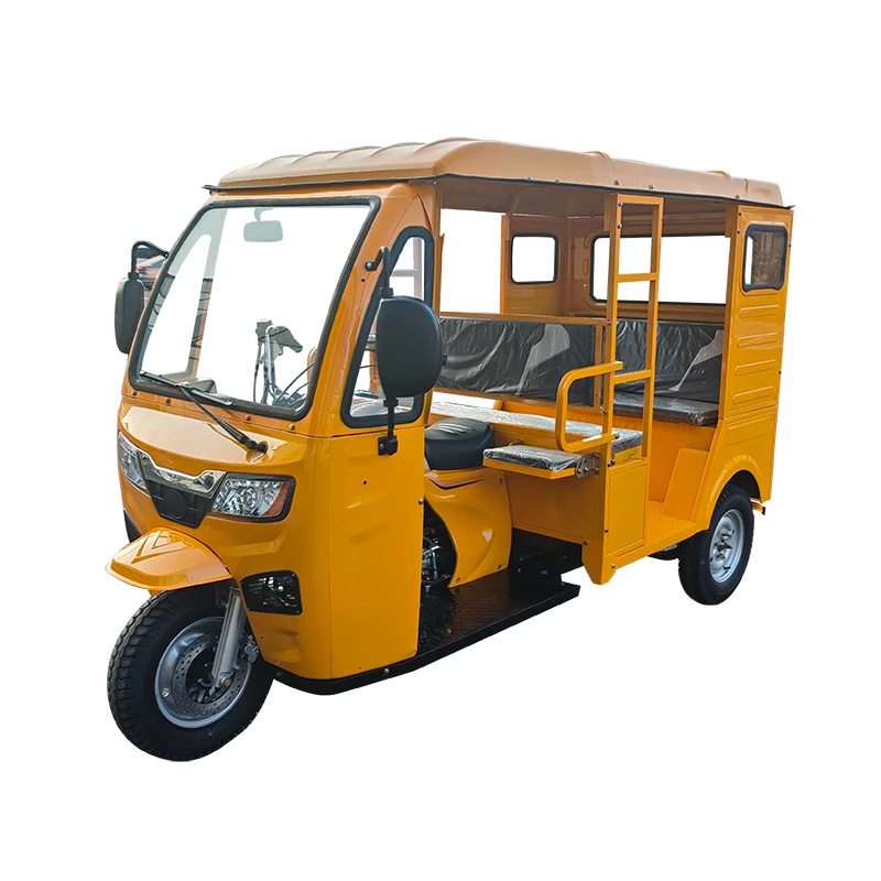 Hot Sale Passenger Tricycle 3 Wheel Tuk Tuk Rickshaw Gasoline Tricycle For Sale