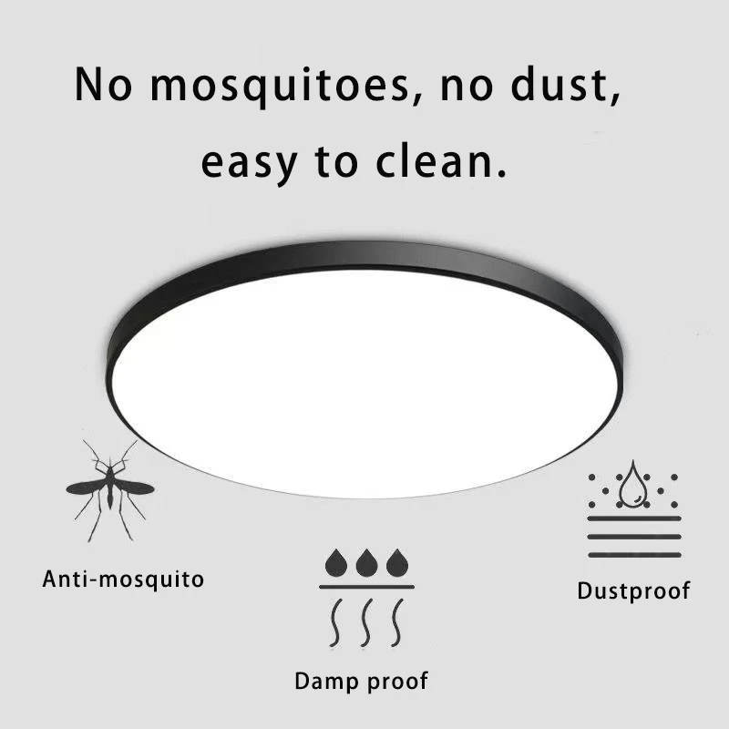 Modern Dimmable 3 Color Surface Mounted Bedroom Living Room Home Lighting Round Ceiling Light,Led Ceiling Lamp,Led Ceiling Light