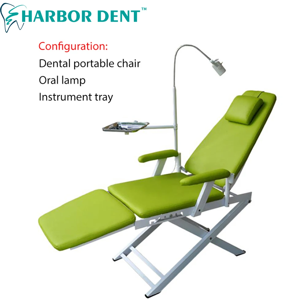 2021 Hot Sales Folding Foldable Lightweight Dentists Want Portable Dental Unit Dental Chair