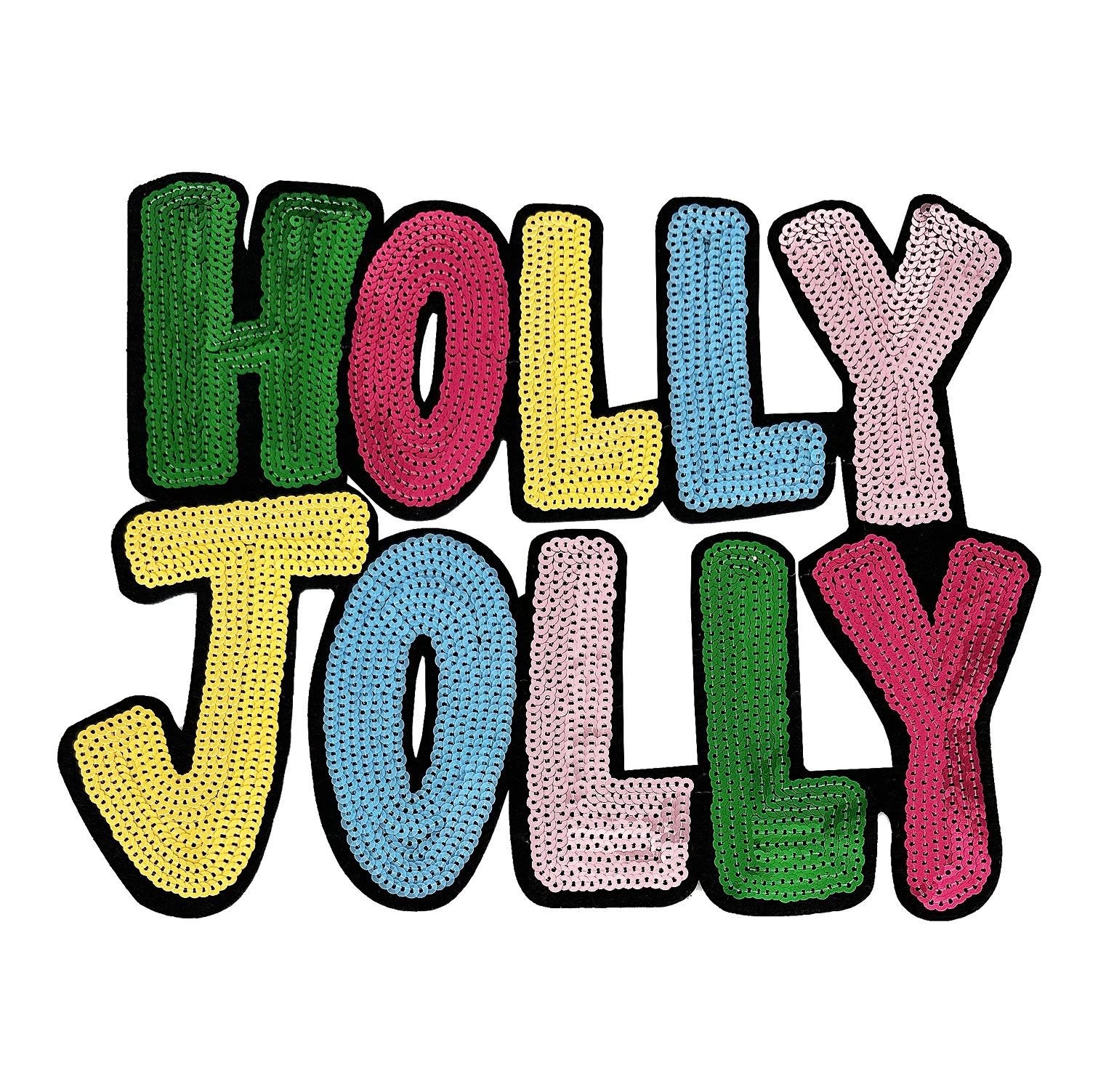 Large Adhesive Chenille Iron Sequin Embroidery Patches School Logo Applique 1-3 Day Sample Time