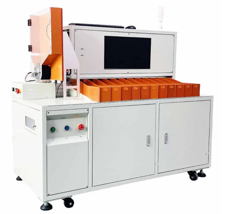 11 Channel 18650 26650 32650 21700 AA AAA Cylindrical Battery Cell Sorter Sorting Machine for Lithium Ion Battery Pack