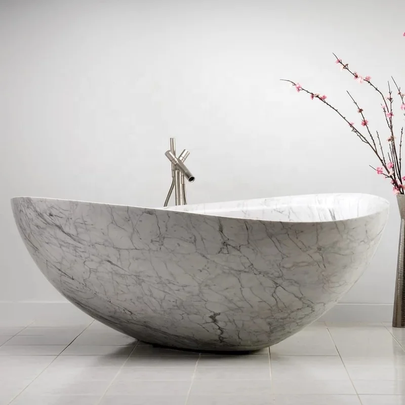 bathroom black square round granite sink with standing natural stone pedestal basin