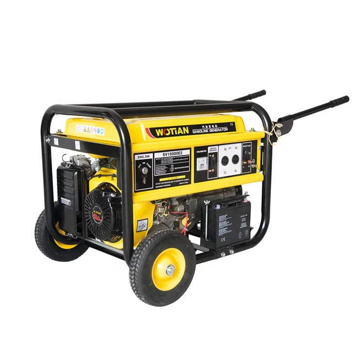 Wholesale mini home single phase removable power 7kw-7.8kw 72dB noise gasoline generator