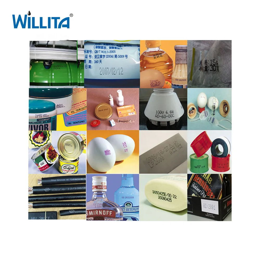 Производитель Willita автоматический Пластиковый Трубчатый мешок для бутылок с датой ПВХ кабель Cij струйный принтер